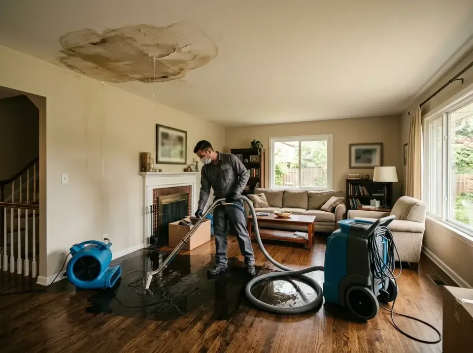 attic-pipe-burst-ceiling-drip-008 — frequently asked questions, Water Damage Restoration & Carpet Care in New London, OH